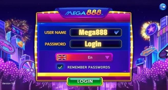 Mega888 Login